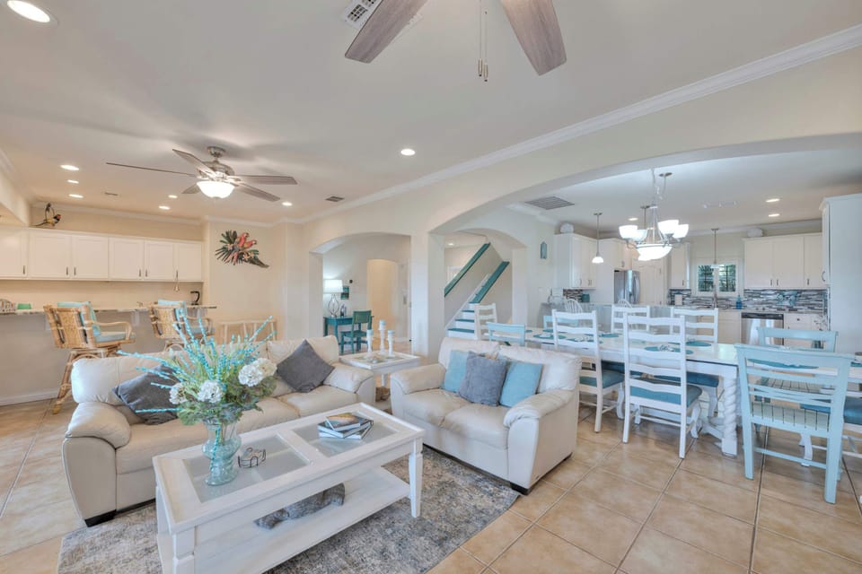 Gather, unwind, or just curl up with a good book. This living room isn’t just a space—it’s your vacation headquarters.