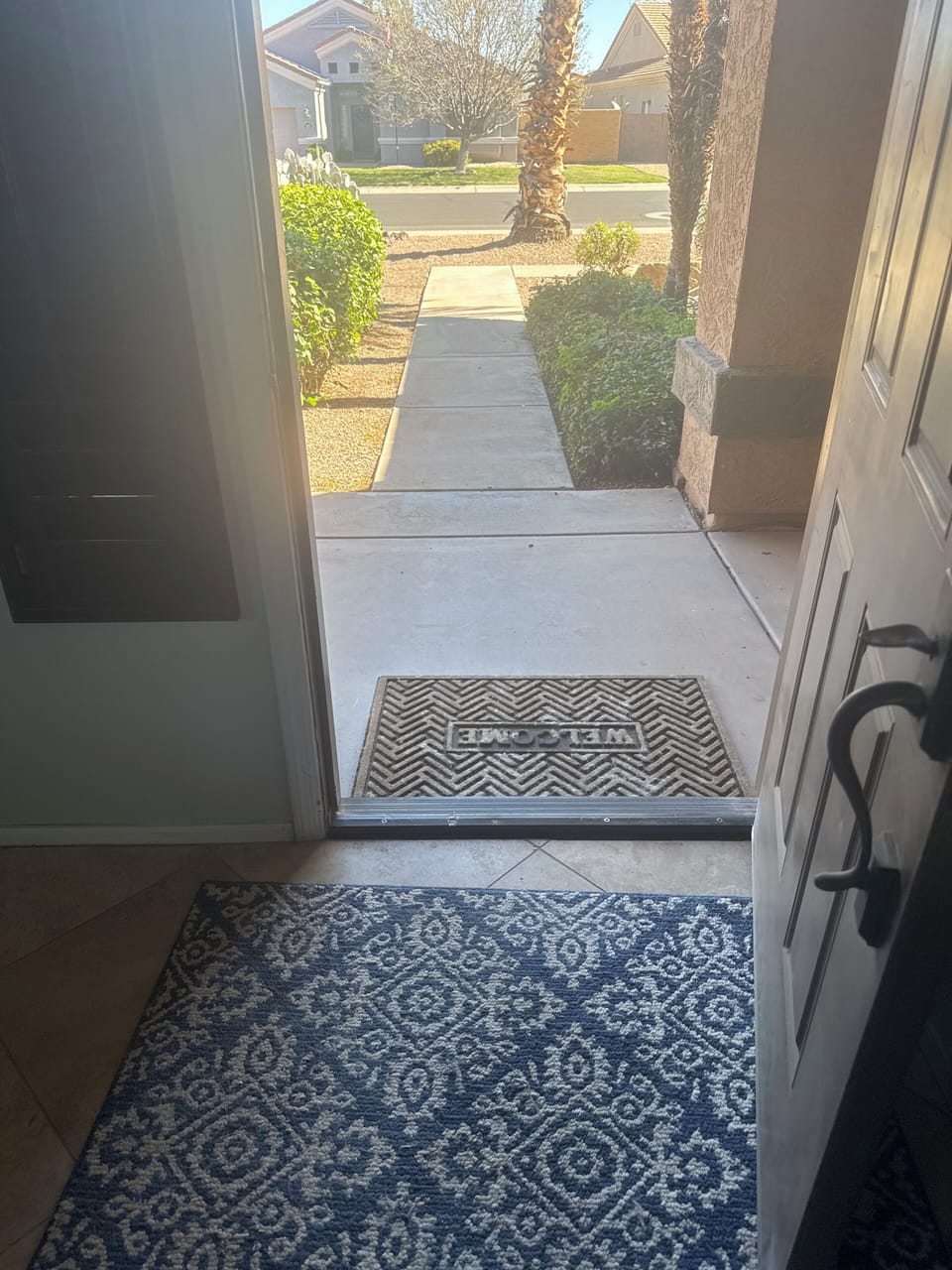 Front access