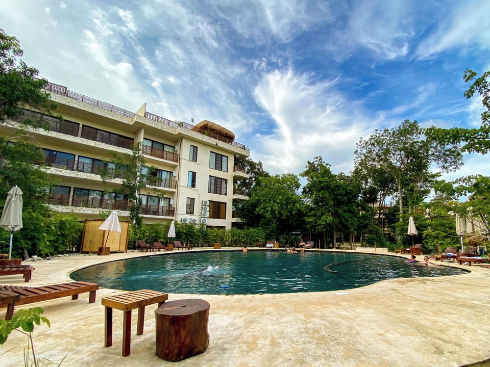 Outdoor pool 