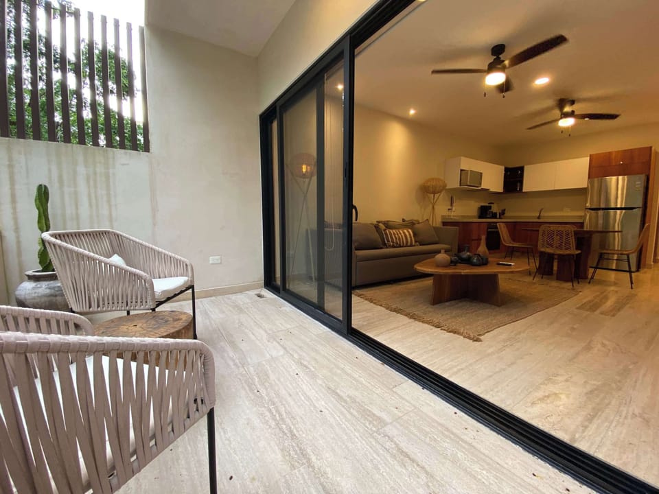 Private Terrace with Direct Access to Living Area