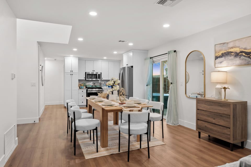 Gather, share stories, and enjoy meals in this inviting dining space.