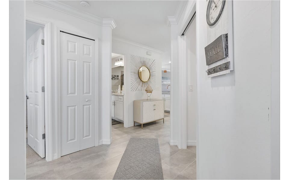 View once you have entered condo