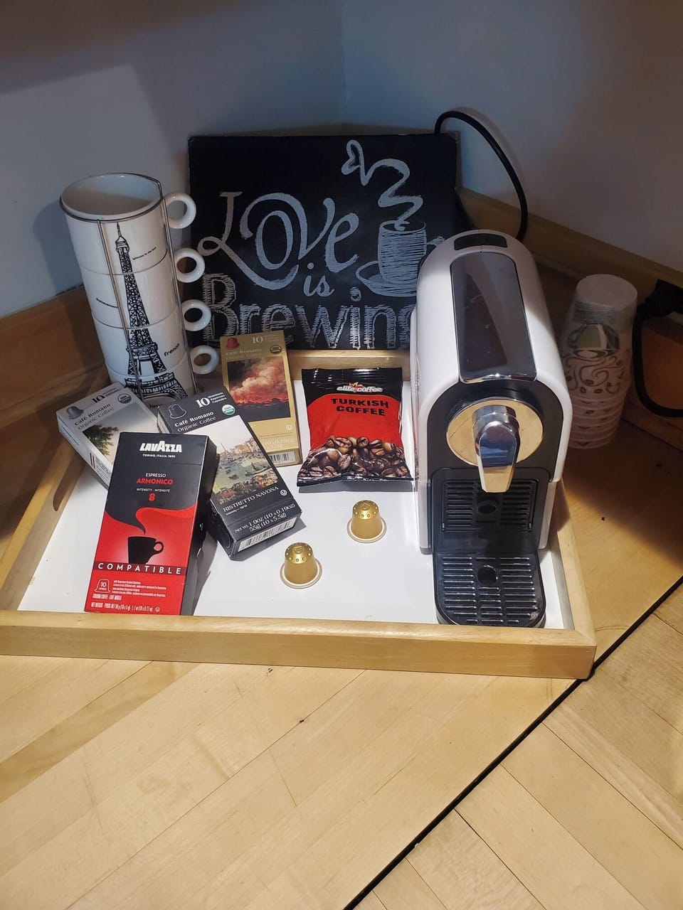 Coffee and/or coffee maker