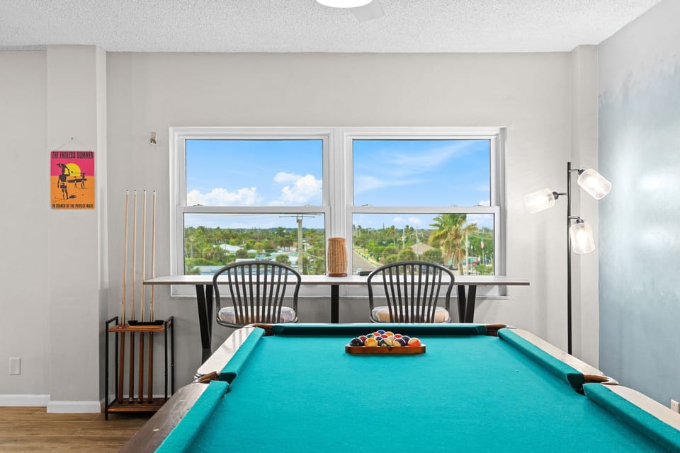 Challenge your friends and family to a game of pool