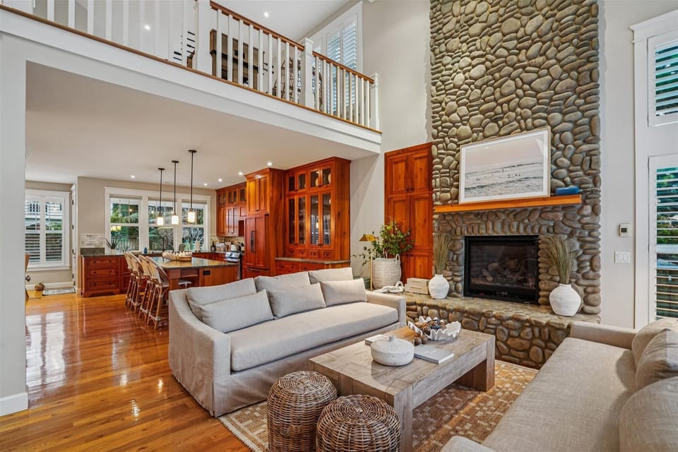 Living room at Salt and Shore