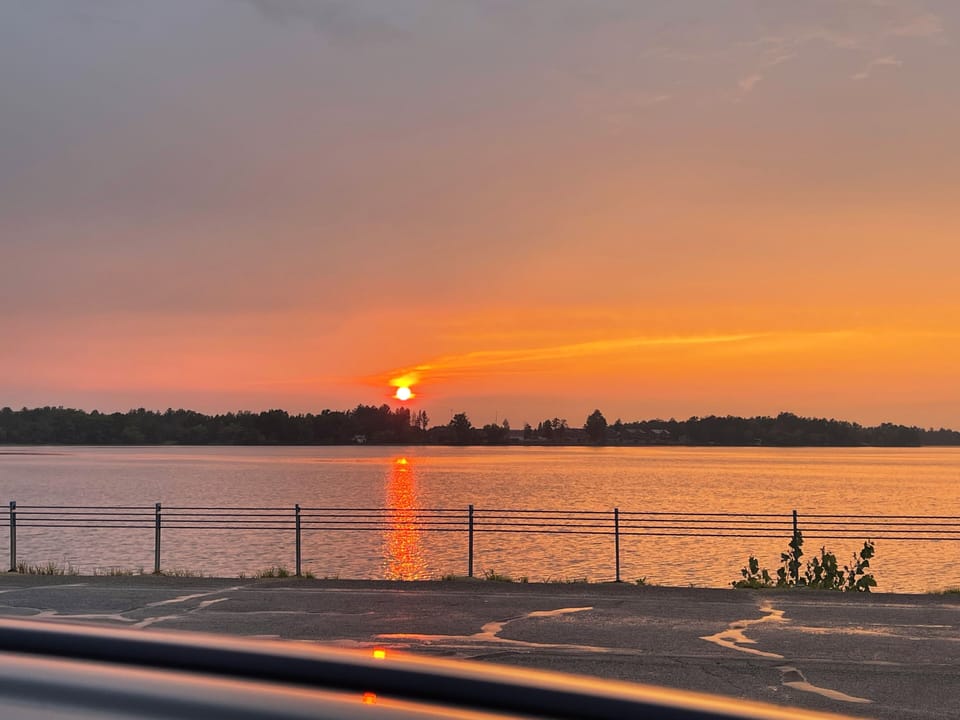 View from the Buckhorn Bridge