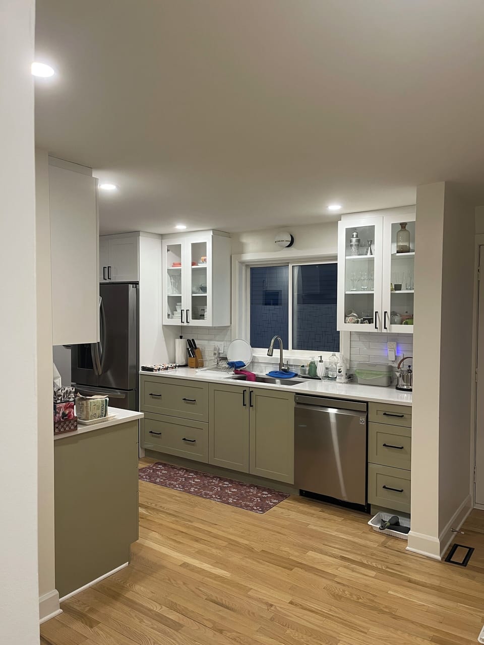 Newly renovated kitchen