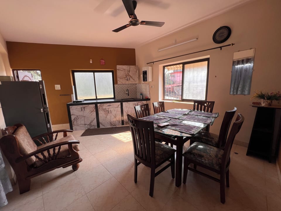 Dining room + Kitchen