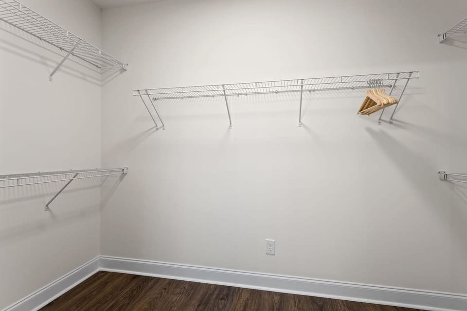 Very large primary closet