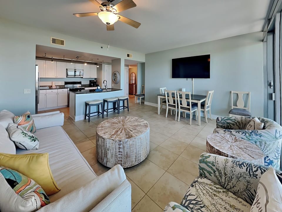 Living Room - Open Layout w/ Kitchen & Dining