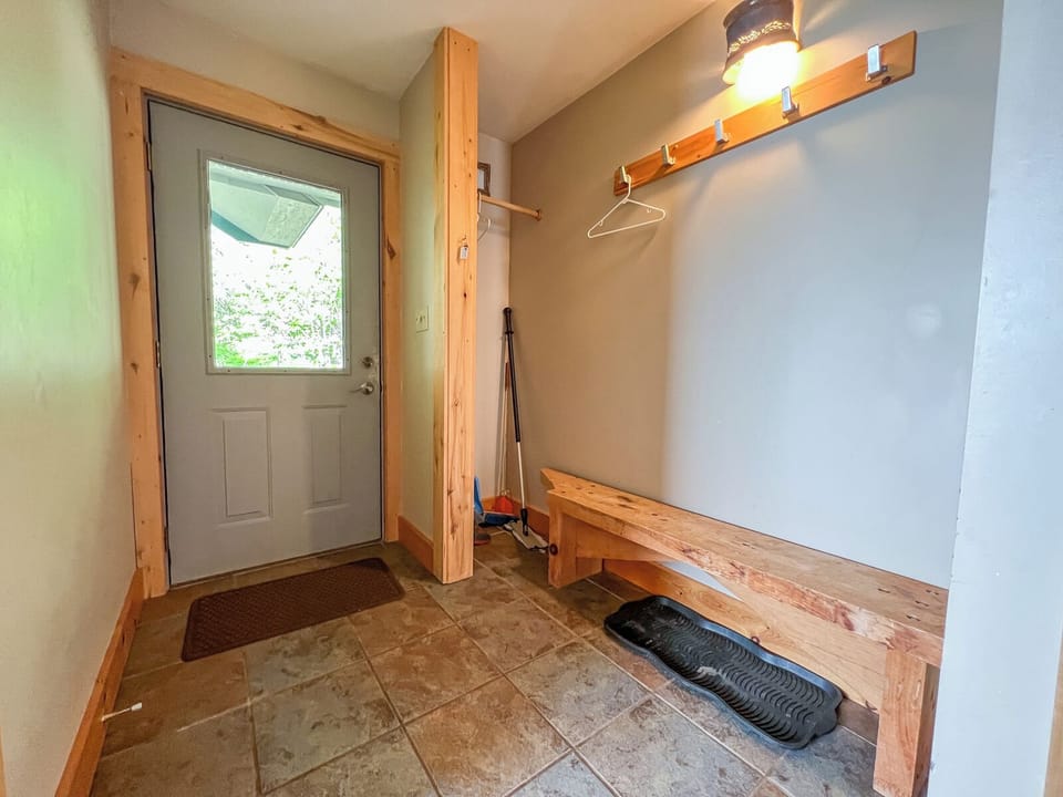 The home's entryway.