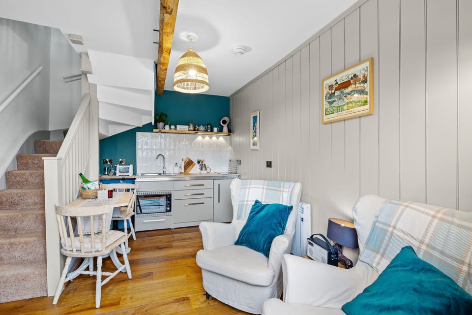 The downstairs has been newly refurbished