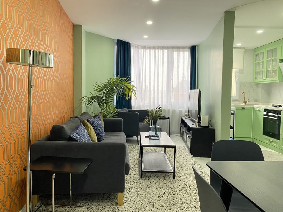 Unique design with warm colors, blending comfort and style.