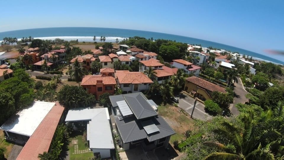 Aerial view of property
