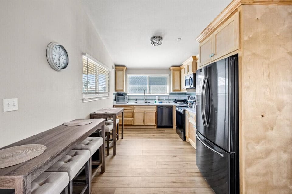 Whip up delicious meals in this charming kitchen