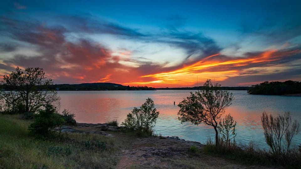 Inks Lake! (not on our property)