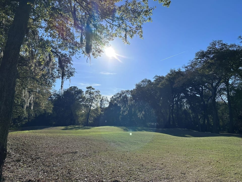 Port Royal 3-hole practice loop. Decent driving range and chipping area, too. 