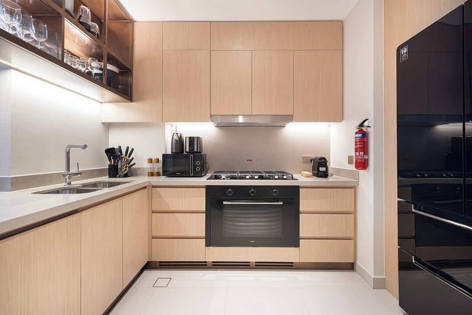 Whip up culinary delights in a kitchen that has all the tools, gadgets, and appliances you could need