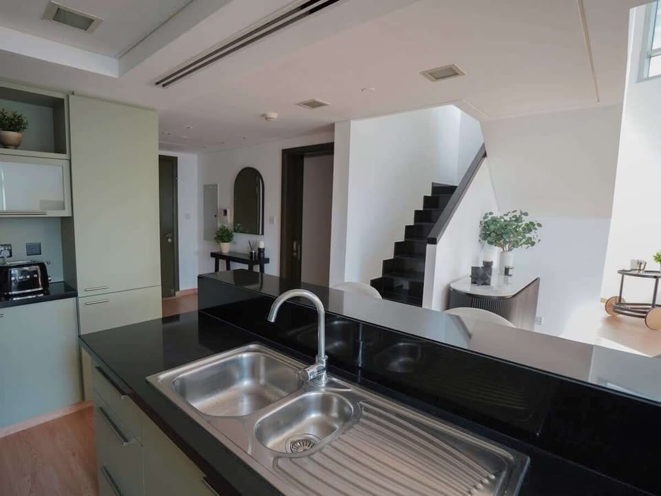 Full kitchen with appliances, cookware, and all the essentials—perfect for any meal