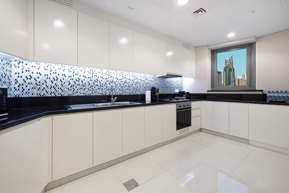 Sleek kitchen designed for comfort, convenience, and daily cooking