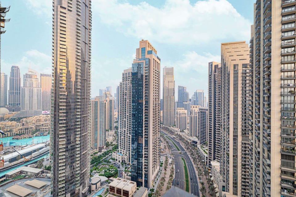 Enjoy stunning city views