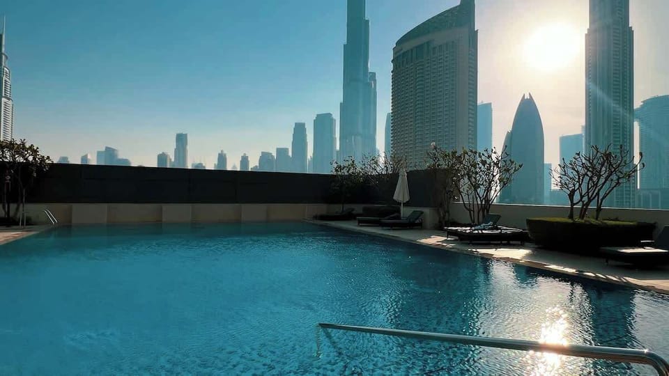 Inviting pool space designed for both relaxation and socializing with friends or family