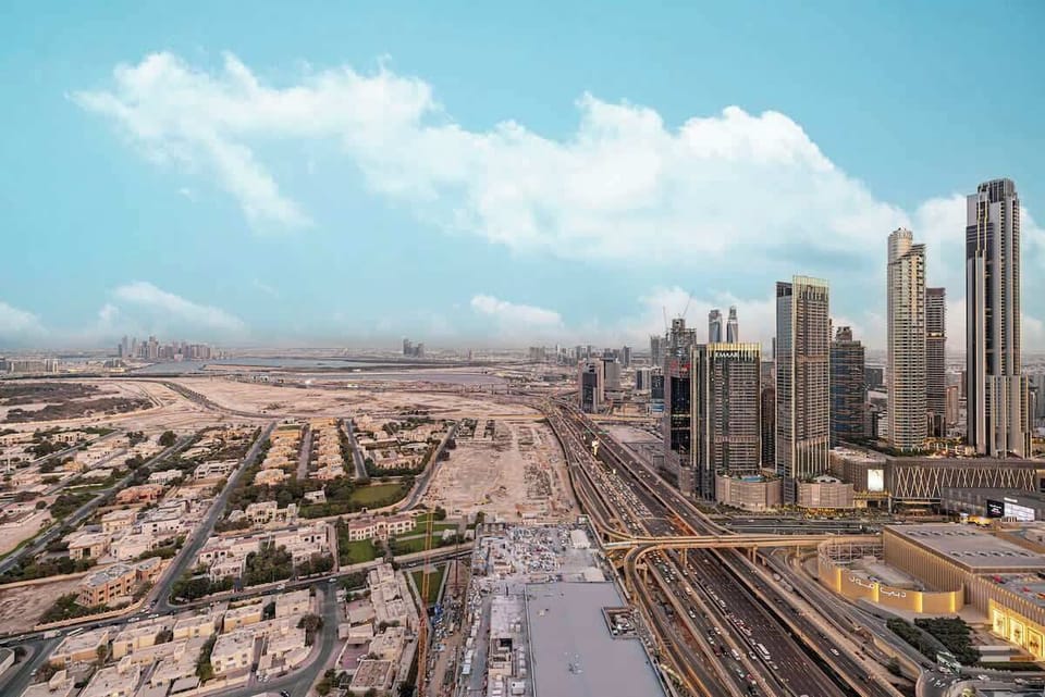 
Modern exterior offering uninterrupted views of Dubai’s iconic towers at any time