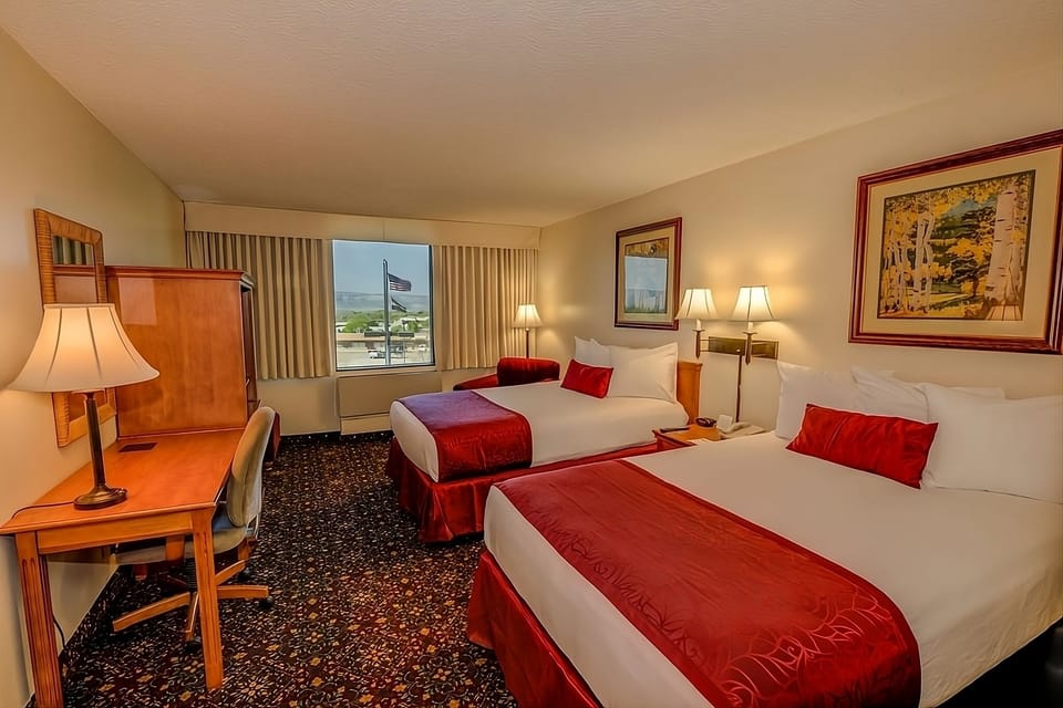 Bedroom. Exact unit will be assigned upon arrival. Views, colors, decor may vary