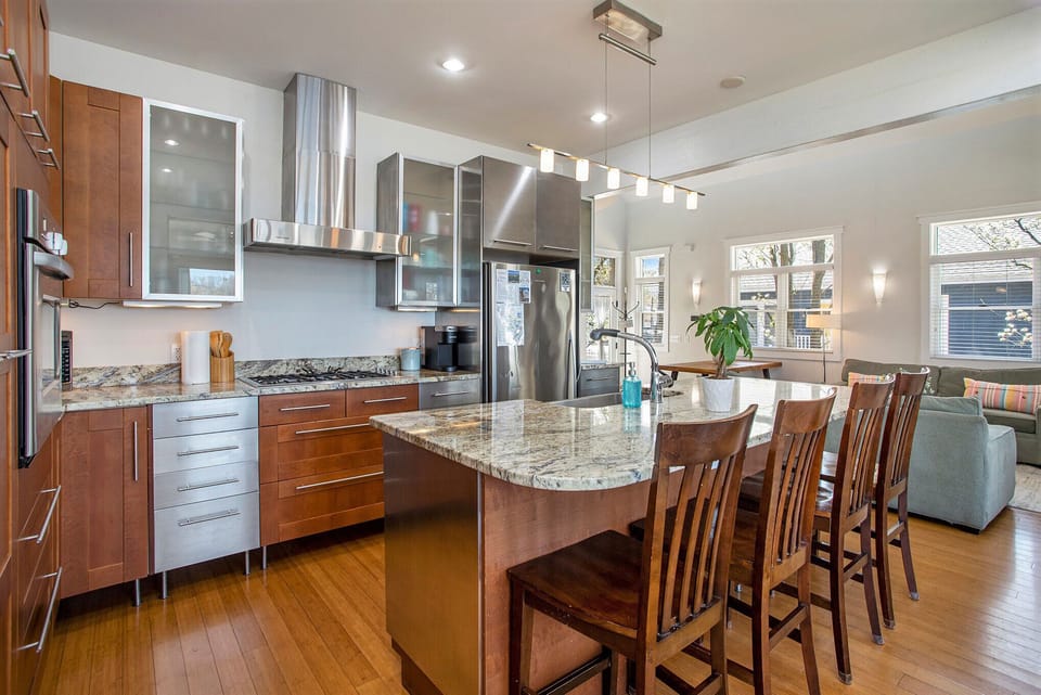 The heart of the home, with appliances that are as beautiful as they are functional