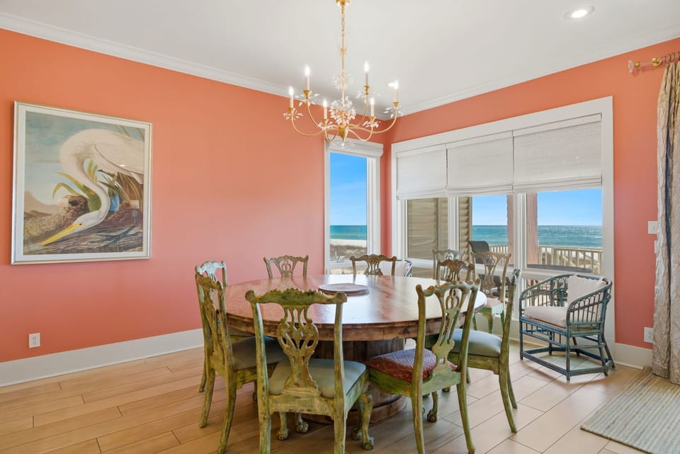 Summer Breeze- Dining Room with View to Balcony
