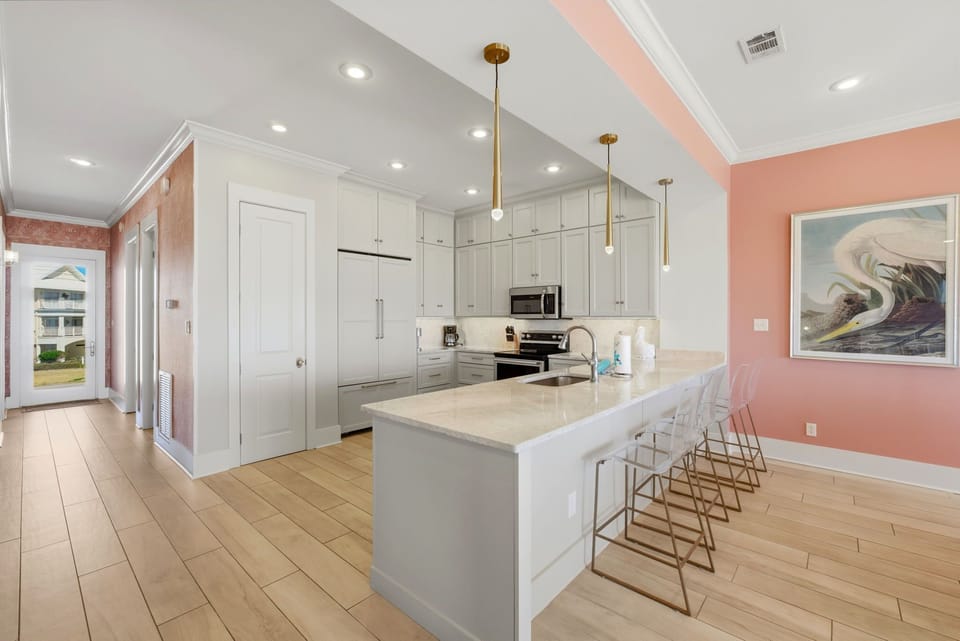 Summer Breeze-Kitchen and Bar Height Counter