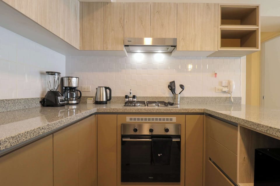 Contemporary kitchen with modern appliances and functional design for everyday use.