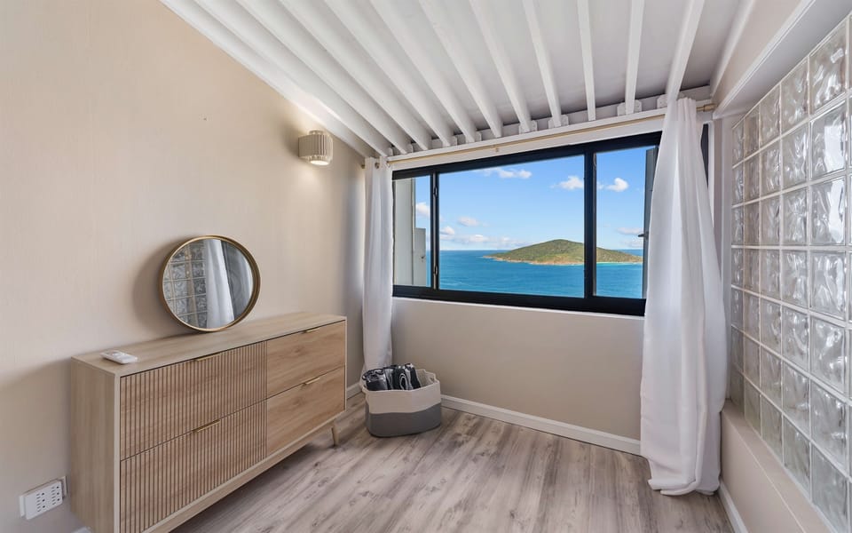 The view from the guest bedroom is just gorgeous!