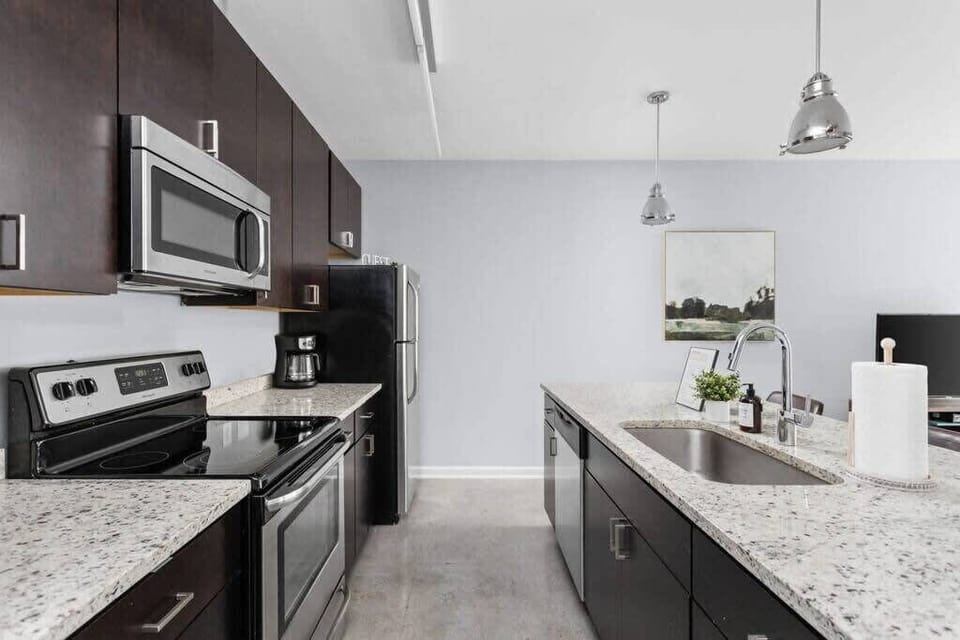 Fully equipped kitchen