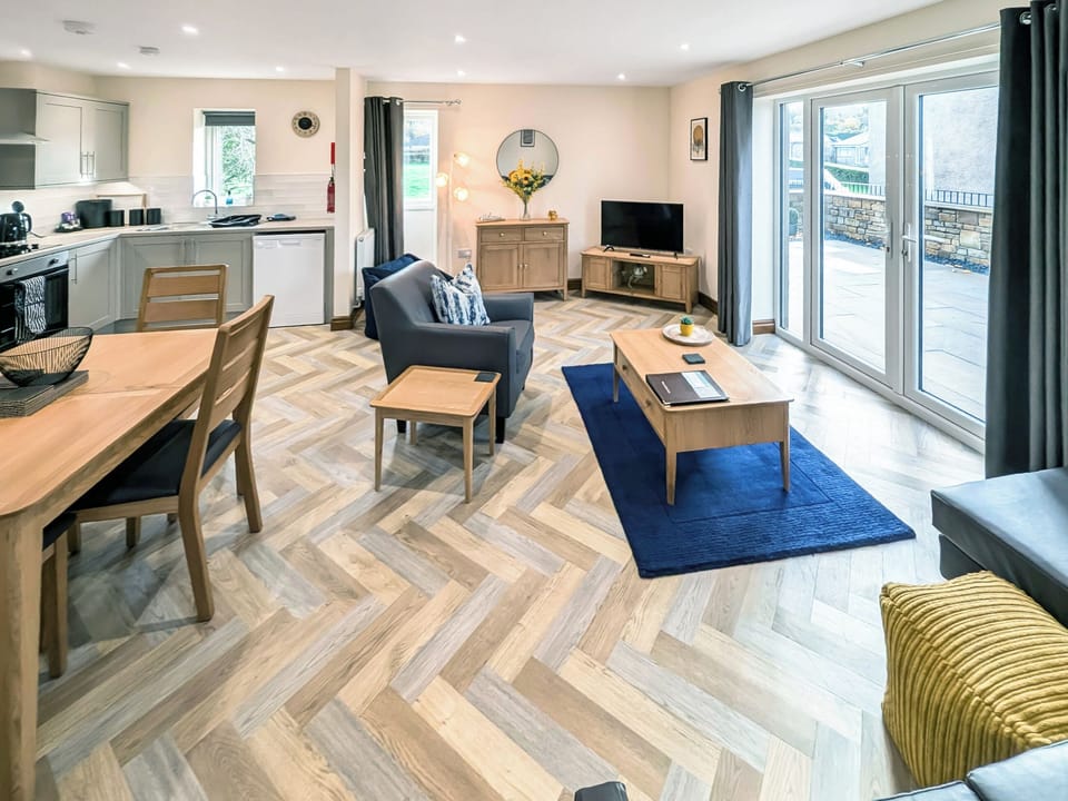 Open plan living space | Bay Bungalow, Bolton-Le-Sands, near Carnforth