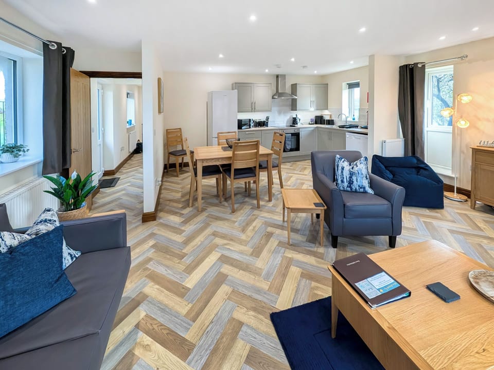 Open plan living space | Bay Bungalow, Bolton-Le-Sands, near Carnforth