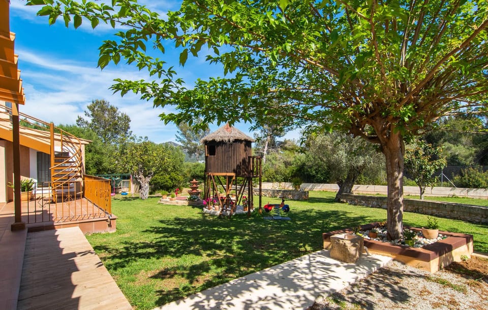 outside