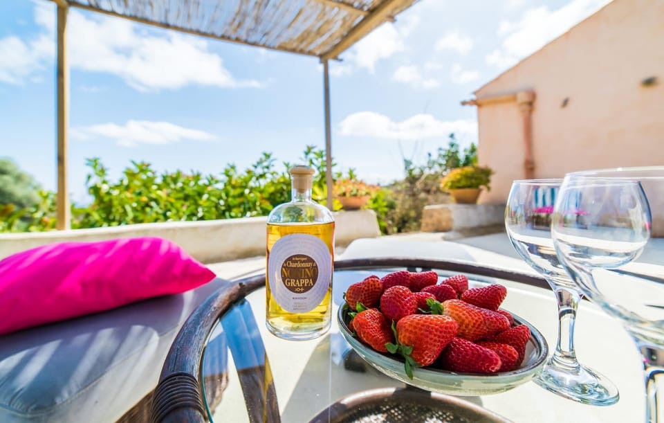 outside