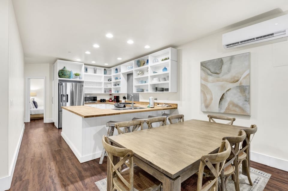 Accommodating up to 80 guests throughout four homes