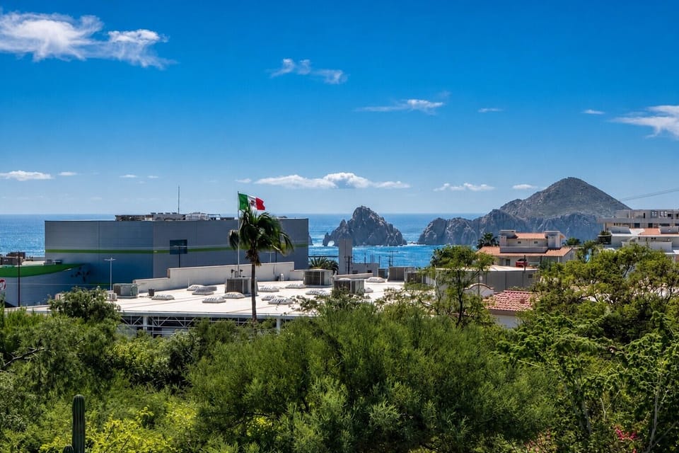 [Rooftop view] Downtown Cabo & the Iconic Cabo Arch