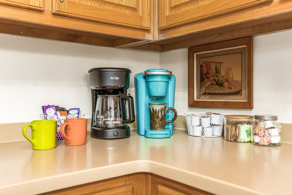 Get your coffee or cocoa fix!