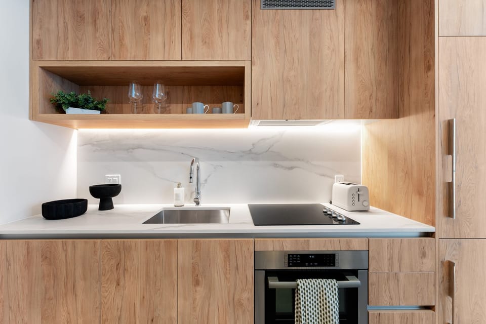 Designer kitchen with premium appliances