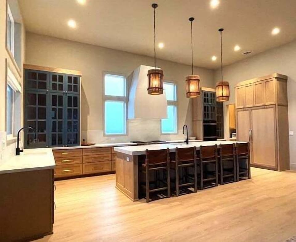 Gourmet kitchen with two dishwashers