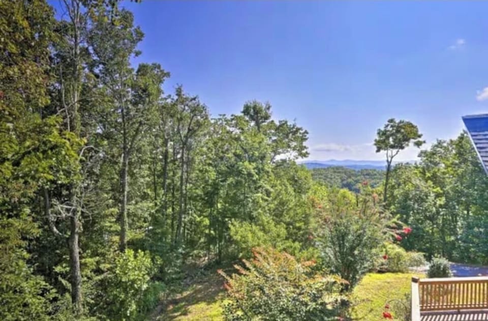 View from the upper level deck