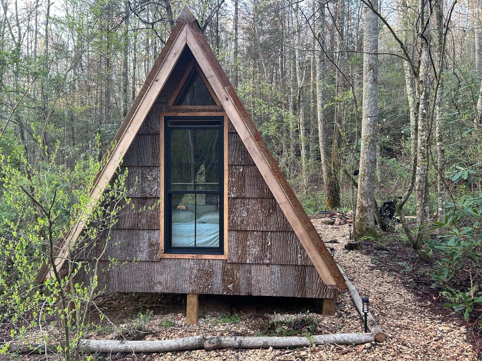 Poplar bark siding 