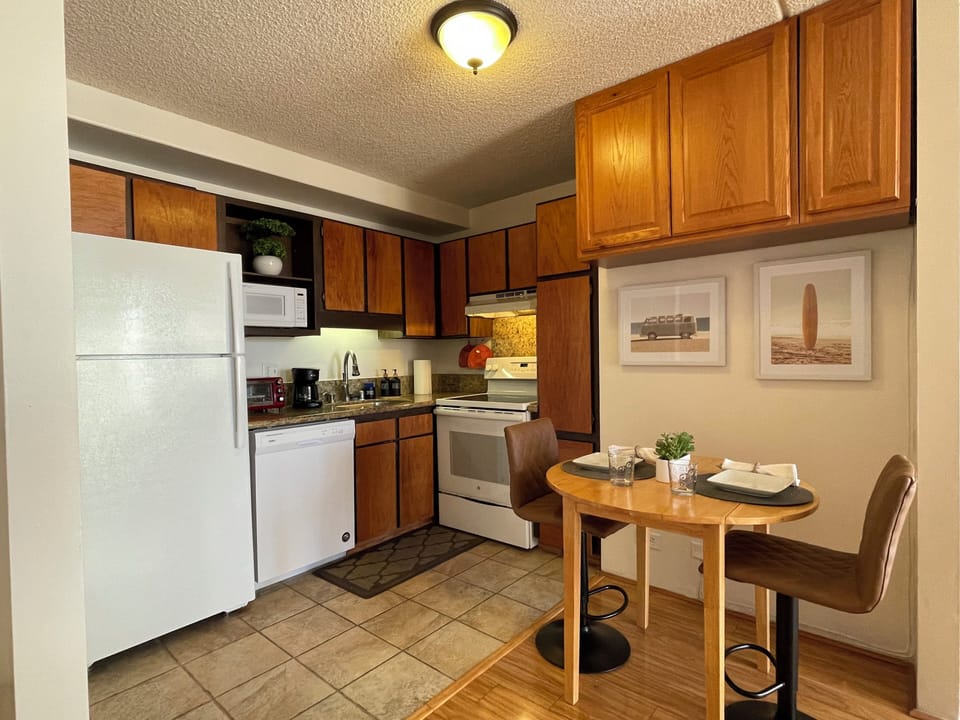 Fully equipped kitchen