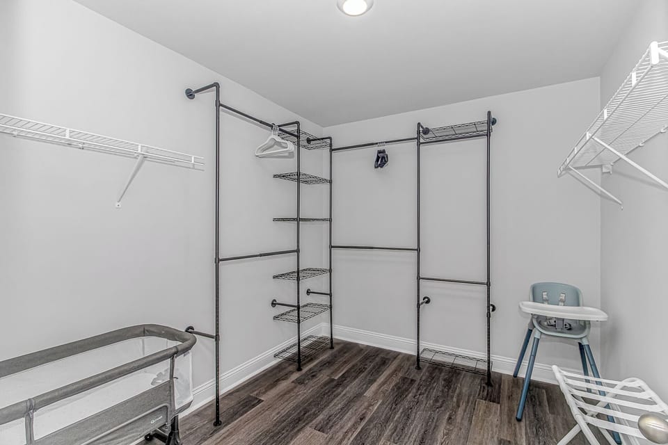 Storage Oasis: Ample space with modern racks, perfect for organizing your beach gear!