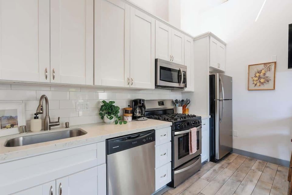 Cook up a feast in our fully equipped kitchen, ready for your culinary adventures