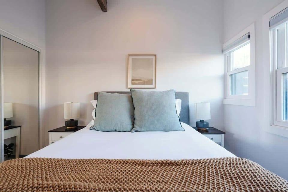 Escape the hustle and bustle in a serene bedroom, your personal oasis for relaxation and rejuvenation