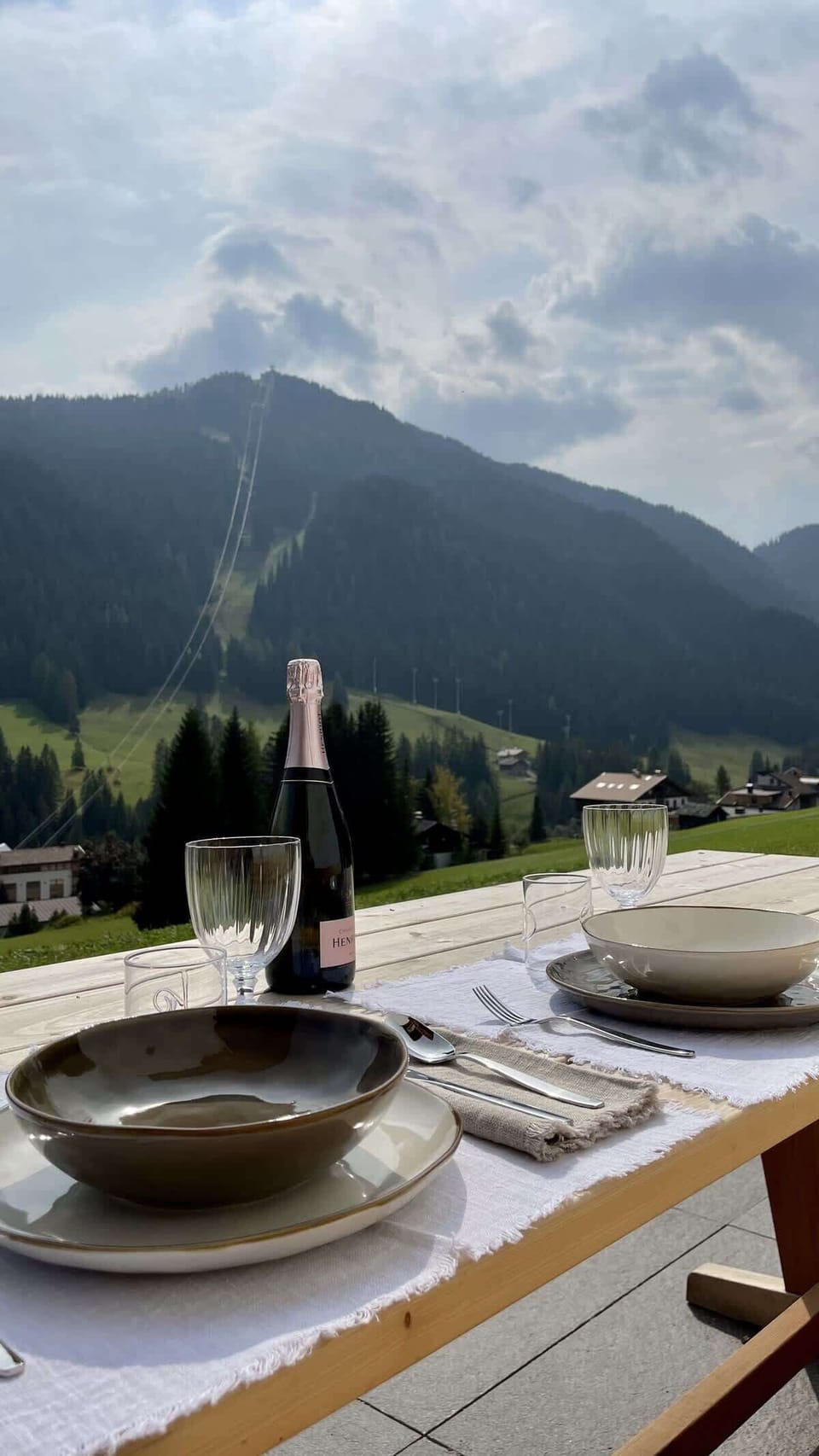 Outdoor dining